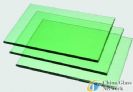 4mm Dark green float glass